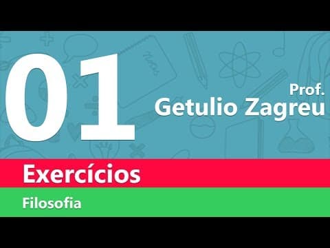 Thumbnail da aula: ENEM 2019 - Filosofia: Exercício 01