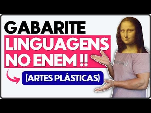 Thumbnail da aula: [FÁCIL] Como acertar TODAS as questões de ARTES no ENEM? | Como acertar questões de literatura ENEM