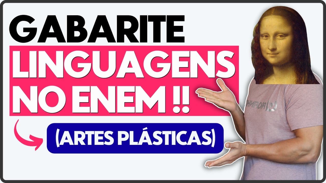 Thumbnail: [FÁCIL] Como acertar TODAS as questões de ARTES no ENEM? | Como acertar questões de literatura ENEM