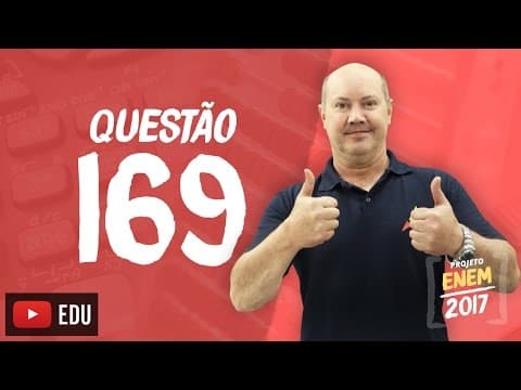 Thumbnail da aula: Enem 2016 - Matemática | Questão 169 (Caderno Rosa)