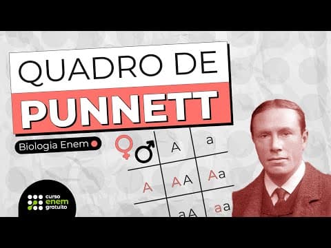Thumbnail da aula: QUADRO DE PUNNETT | Resumo de Biologia para o Enem