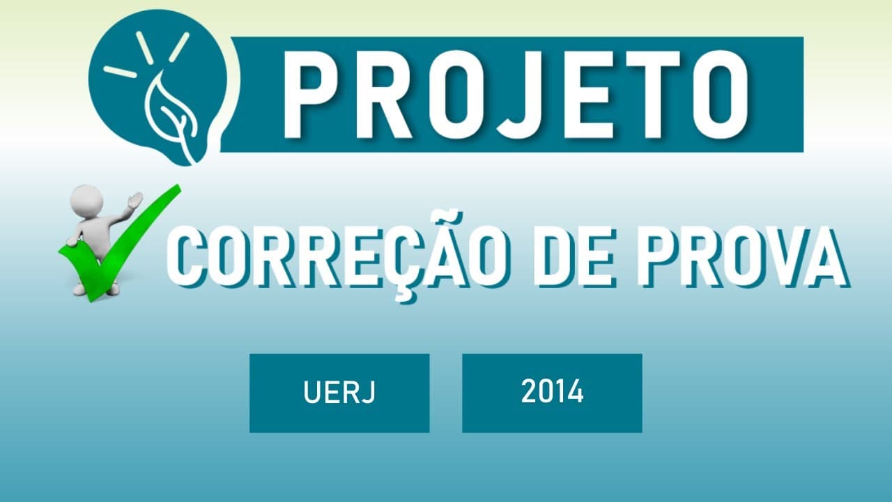 Thumbnail: Resolução da prova UERJ 2014