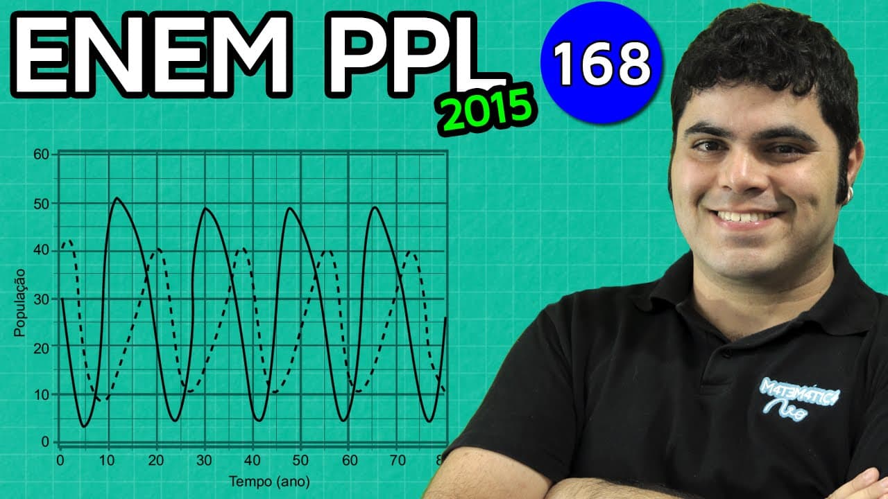 Thumbnail: ENEM PPL 2015 Matemática #33 - Interpretação de Gráfico (questão muito fácil)