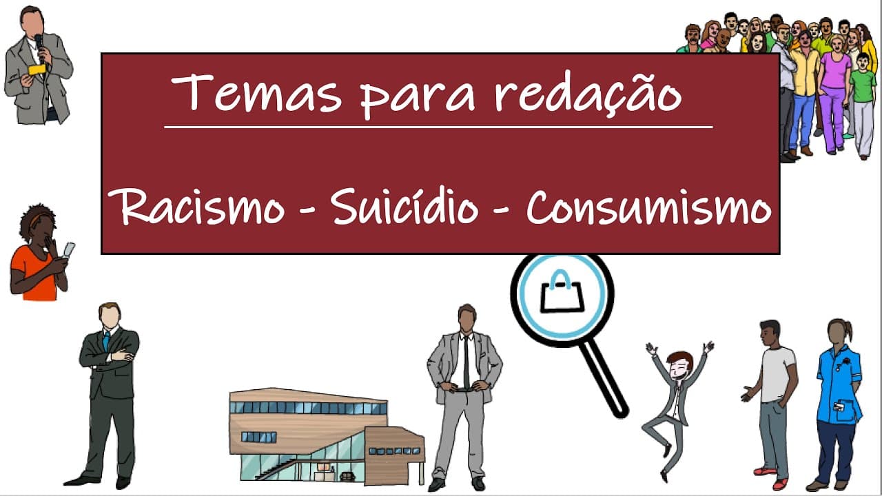 Thumbnail: Temas para redação - primeira rodada | Desenhando a Solução