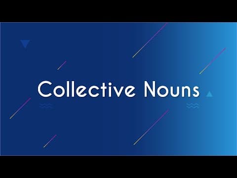 Thumbnail da aula: Collective Nouns - Brasil Escola