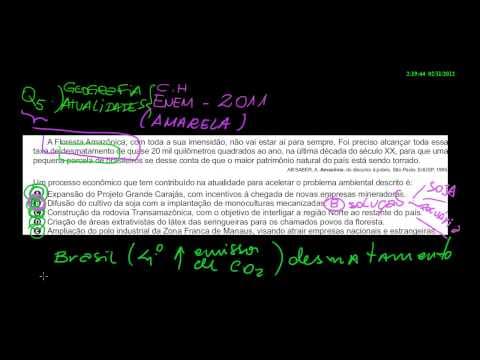 Thumbnail da aula: enem 2011 ch q05 geografia