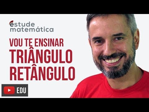 Thumbnail da aula: Triângulo retângulo [Geometria Plana: aula 14] – Vou te ensinar 85