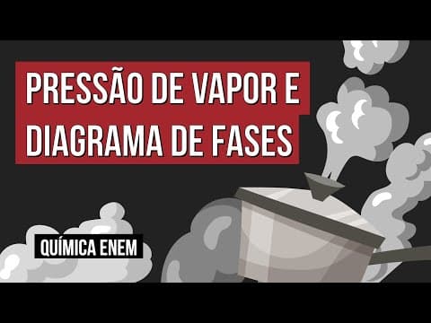 Thumbnail da aula: PRESSÃO DE VAPOR E DIAGRAMA DE FASES | Química para o Enem | Larissa Sousa Campos