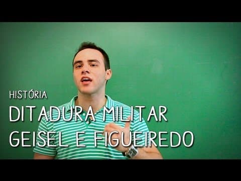 Thumbnail da aula: Ditadura Militar 3 - Aula ao Vivo: História | Descomplica