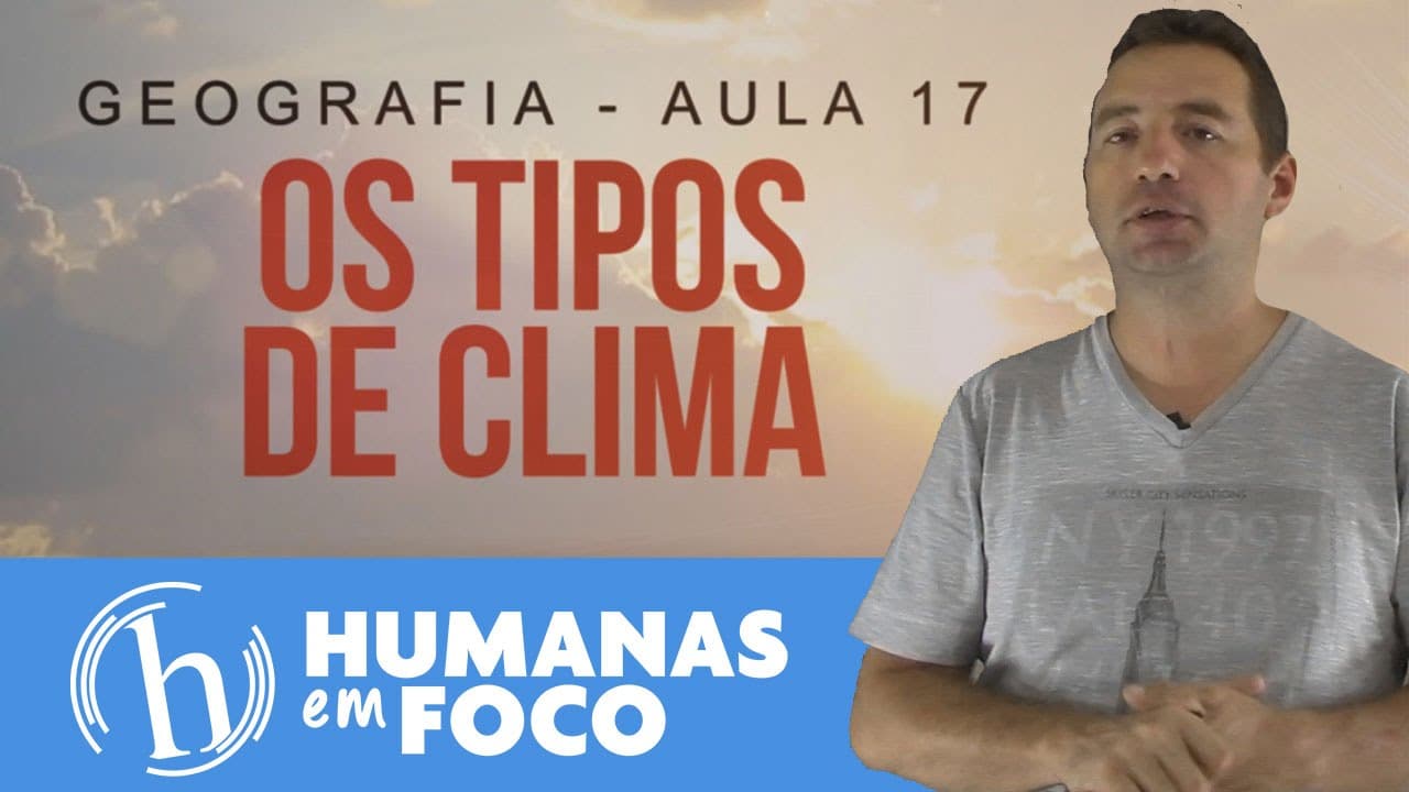 Thumbnail: Geografia - Aula 17 -  Tipos de clima