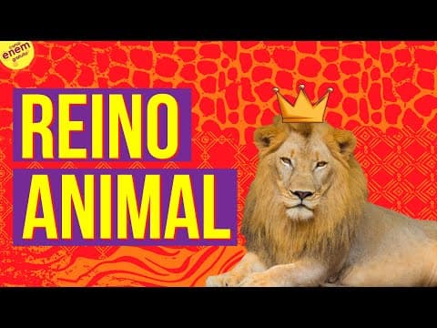 Thumbnail da aula: REINO ANIMAL E SUAS CARACTERÍSTICAS | Resumo de Biologia para o Enem