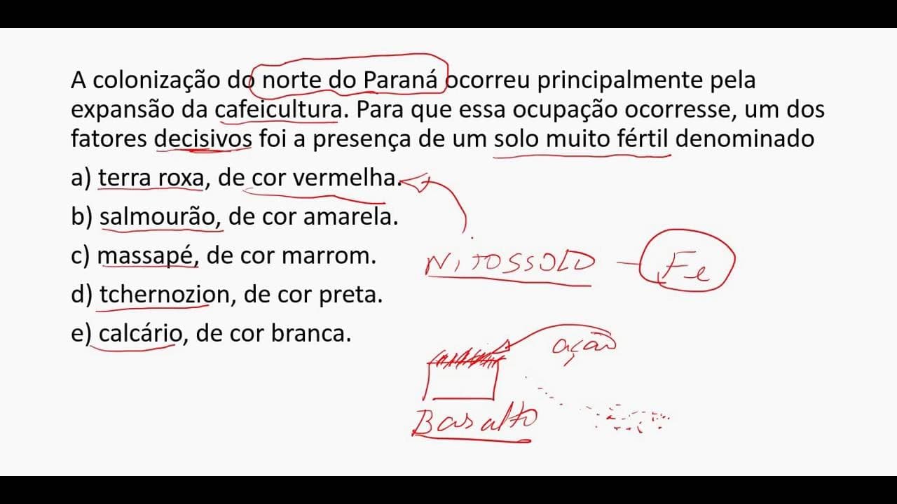 Thumbnail: Solo Terra Roxa - Geografia Paraná - Cafeicultura - UEL e UEM