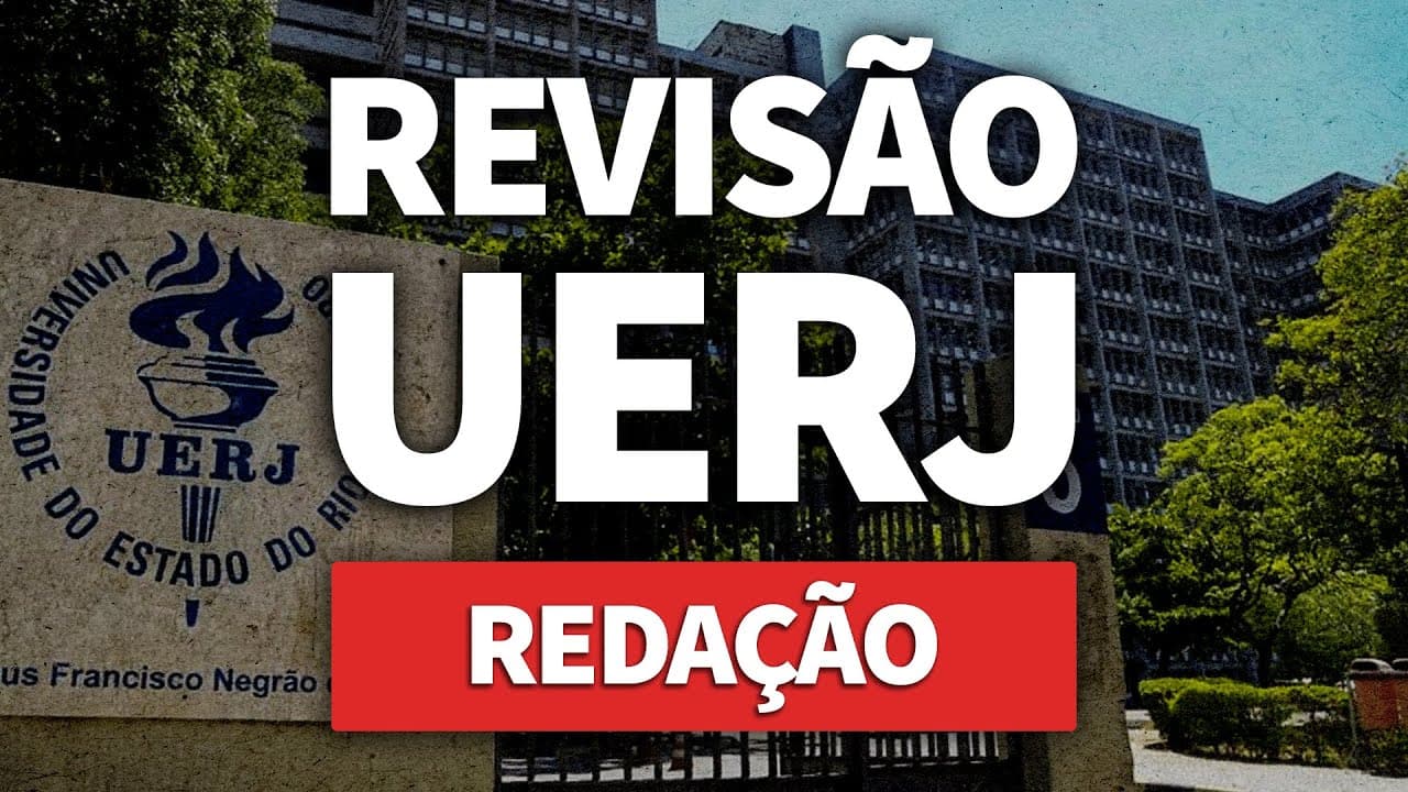 Thumbnail: REVISÃO UERJ: Redação | ProEnem