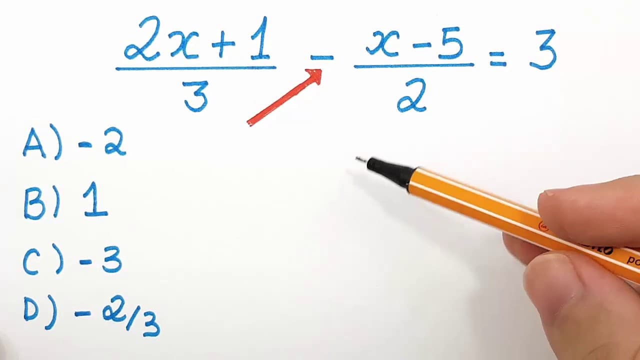 Thumbnail: 🔥 HELP MATEMÁTICA BÁSICA - Desafios - Equação com Fração #47 🔥