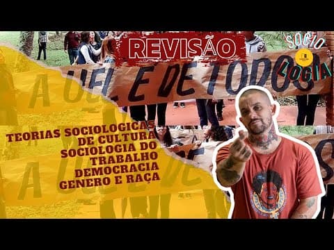 Thumbnail da aula: Revisão para UEL sociologia