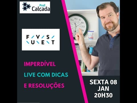 Thumbnail da aula: FUVEST 2021 - DICAS e RESOLUÇÕES
