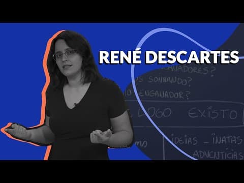 Thumbnail da aula: Stoodi | Pocket Aula: Filosofia - René Descartes