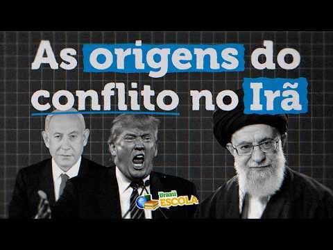 Thumbnail da aula: As origens do conflito no Irã - Brasil Escola