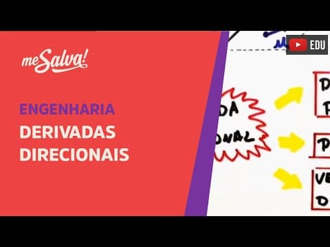 Thumbnail da aula: Derivadas Direcionais | Engenharia | Me Salva!