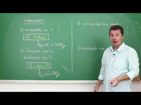 Thumbnail da aula: ANÁLISE COMBINATÓRIA - Fatorial e Permutação (Curso de Matemática para o ENEM)
