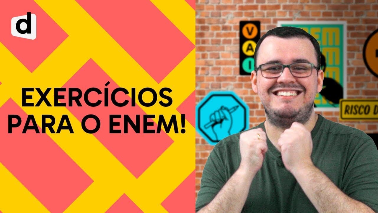 Thumbnail: COMO ESTUDAR COM EXERCÍCIOS | DESCOMPLICA