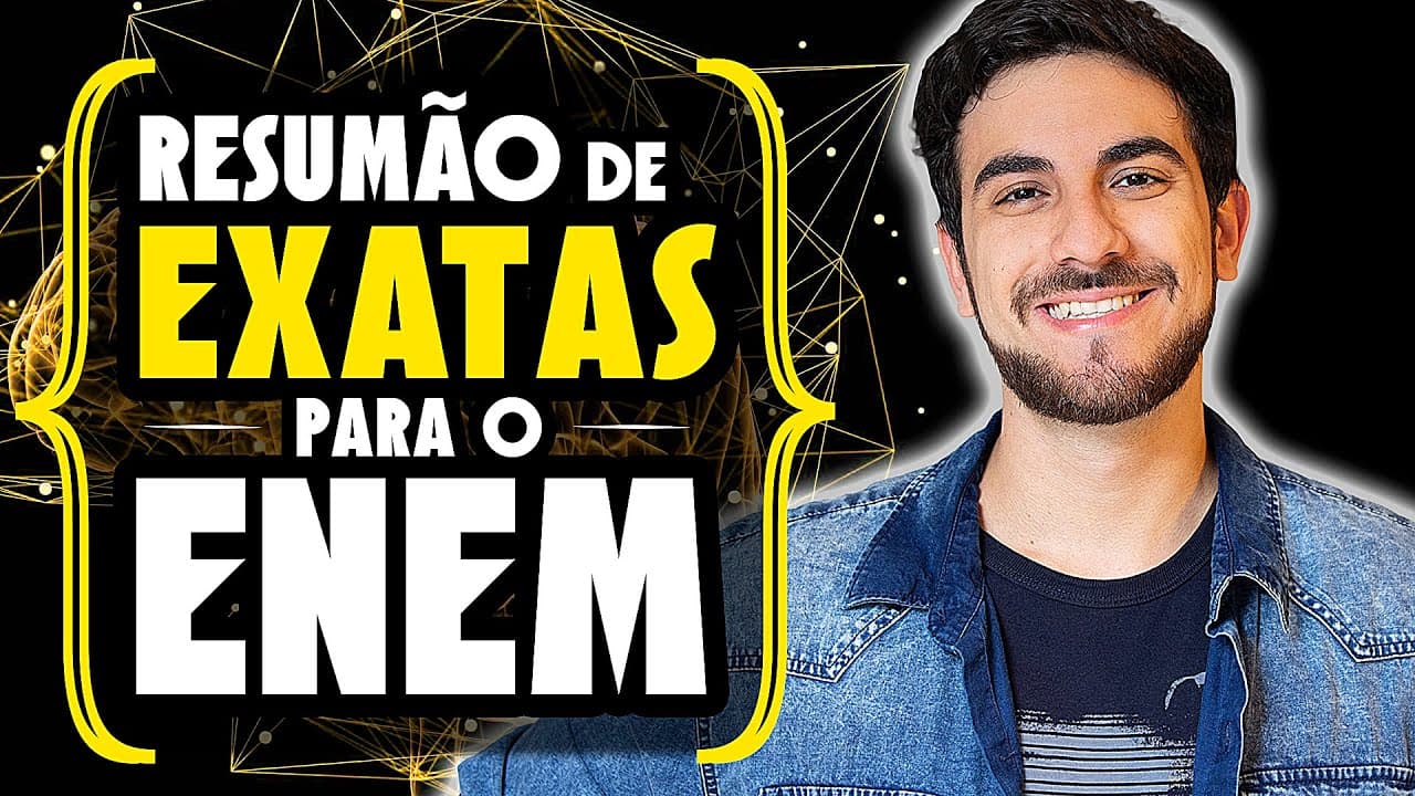 Thumbnail: MEGA REVISÃO COMPLETA DE EXATAS PARA O ENEM || Umberto Mannarino :))