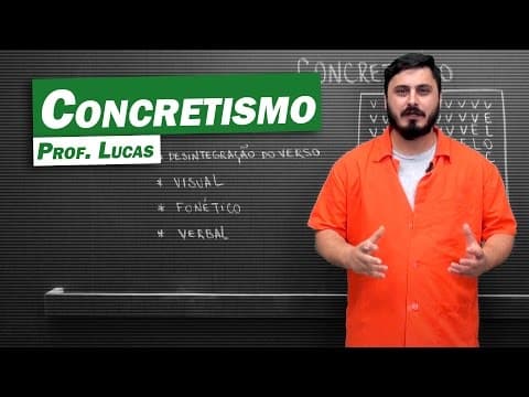 Thumbnail da aula: Literatura - Concretismo