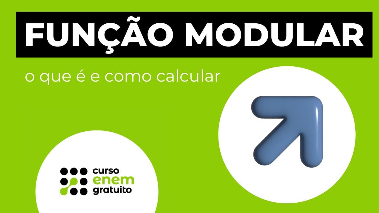 Thumbnail: FUNÇÃO MODULAR: o que é e como calcular | Matemática |  Prof. Lucas Borguezan