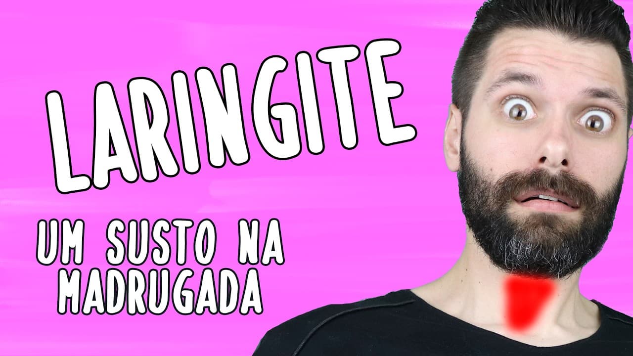 Thumbnail: LARINGITE - Aguda x Crônica - Infantil x Adulta | Biologia com Samuel Cunha