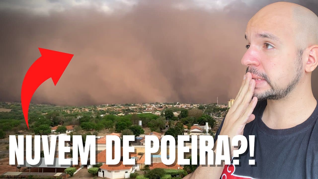 Thumbnail: Como se forma a nuvem de poeira que atinge o Sudeste? | Ricardo Marcílio