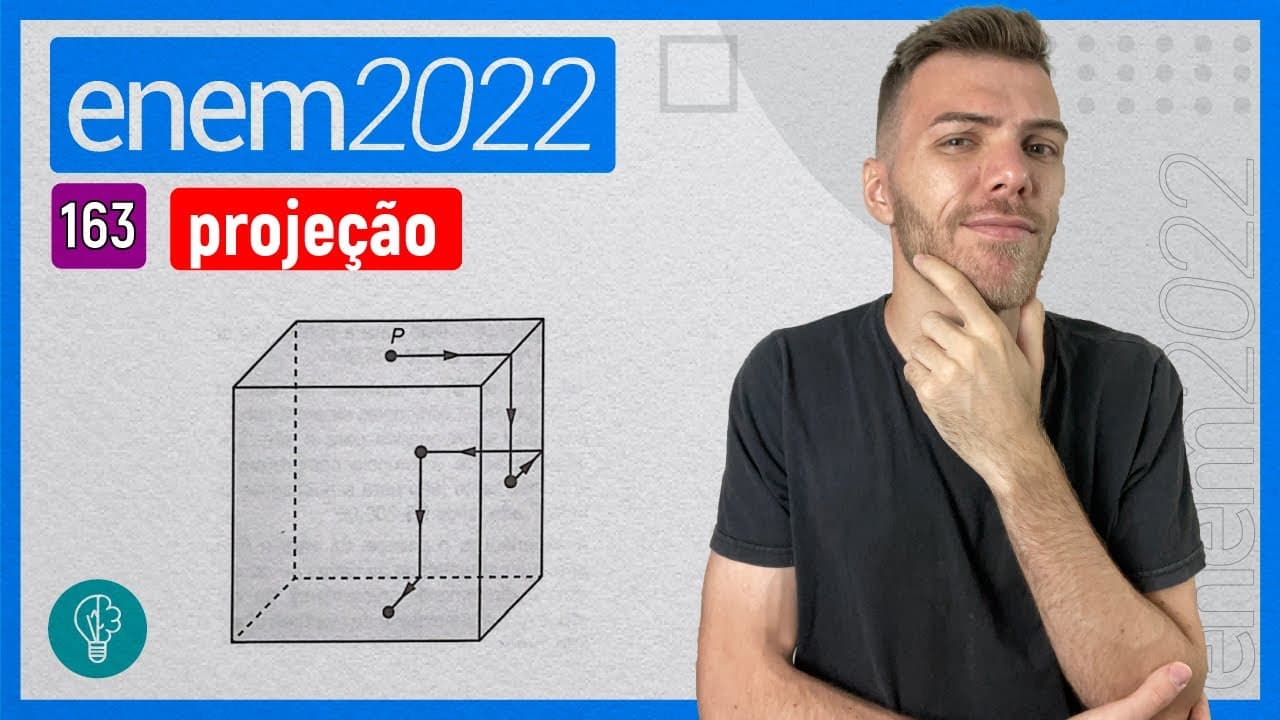 Thumbnail: ENEM 2022 - Q163 - Um robô, que tem um imã em sua base, se desloca sobre a... - PROJEÇÃO