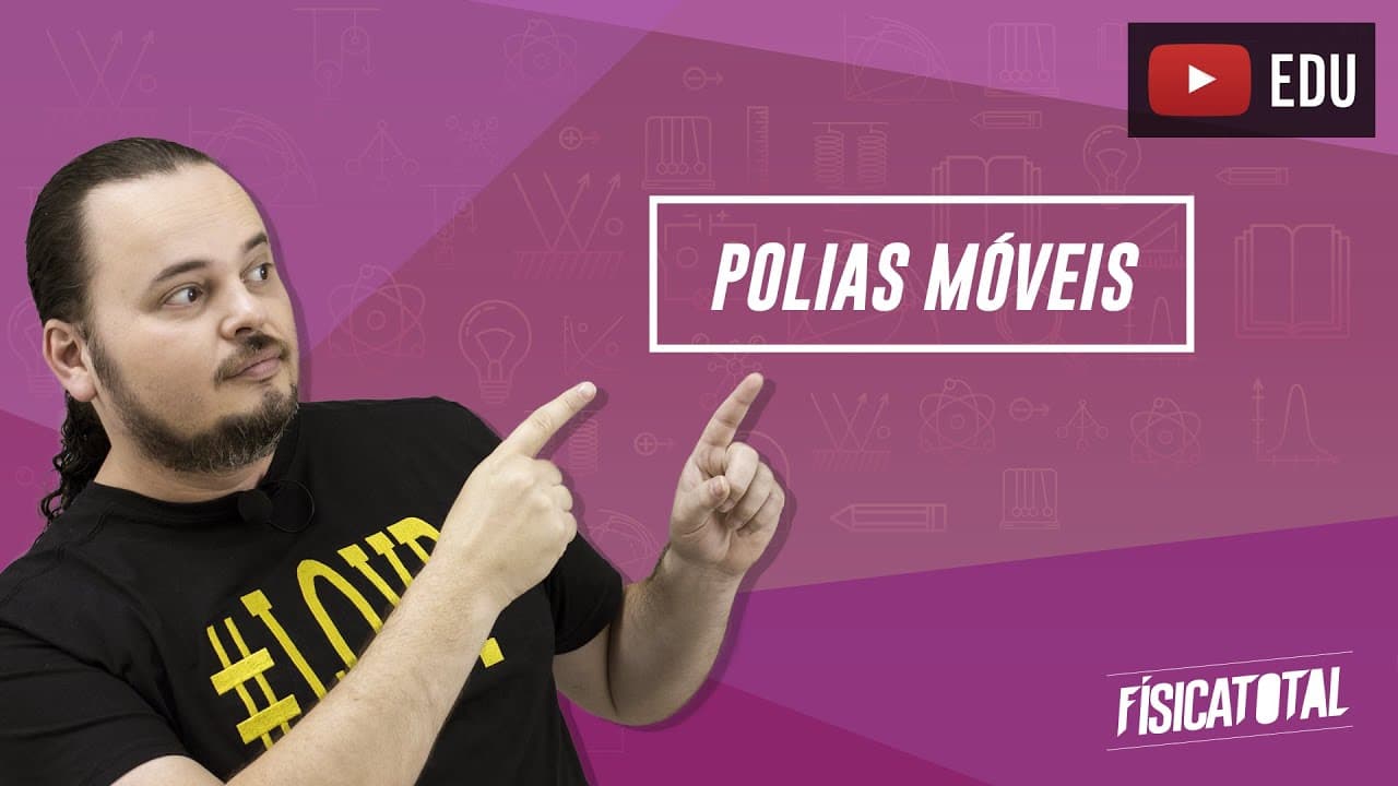 Thumbnail: Polias móveis | talha exponencial | vantagem mecânica | Física em Questões 070