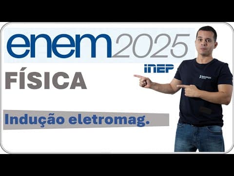 Thumbnail da aula: ENEM 2025 | QUESTÃO 122 | O AQUECIMENTO EM FOGÕES POR INDUÇÃO UTILIZA BOBINAS PARA PRODUZIR