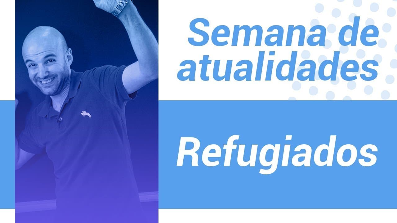 Thumbnail: ATUALIDADES | REFUGIADOS: Definição e Dados estatísticos (Enem 2022)