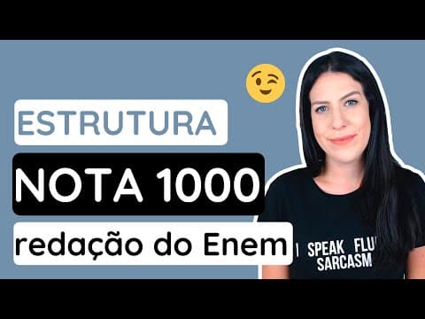 Thumbnail da aula: Redação sobre saúde mental modelo Enem