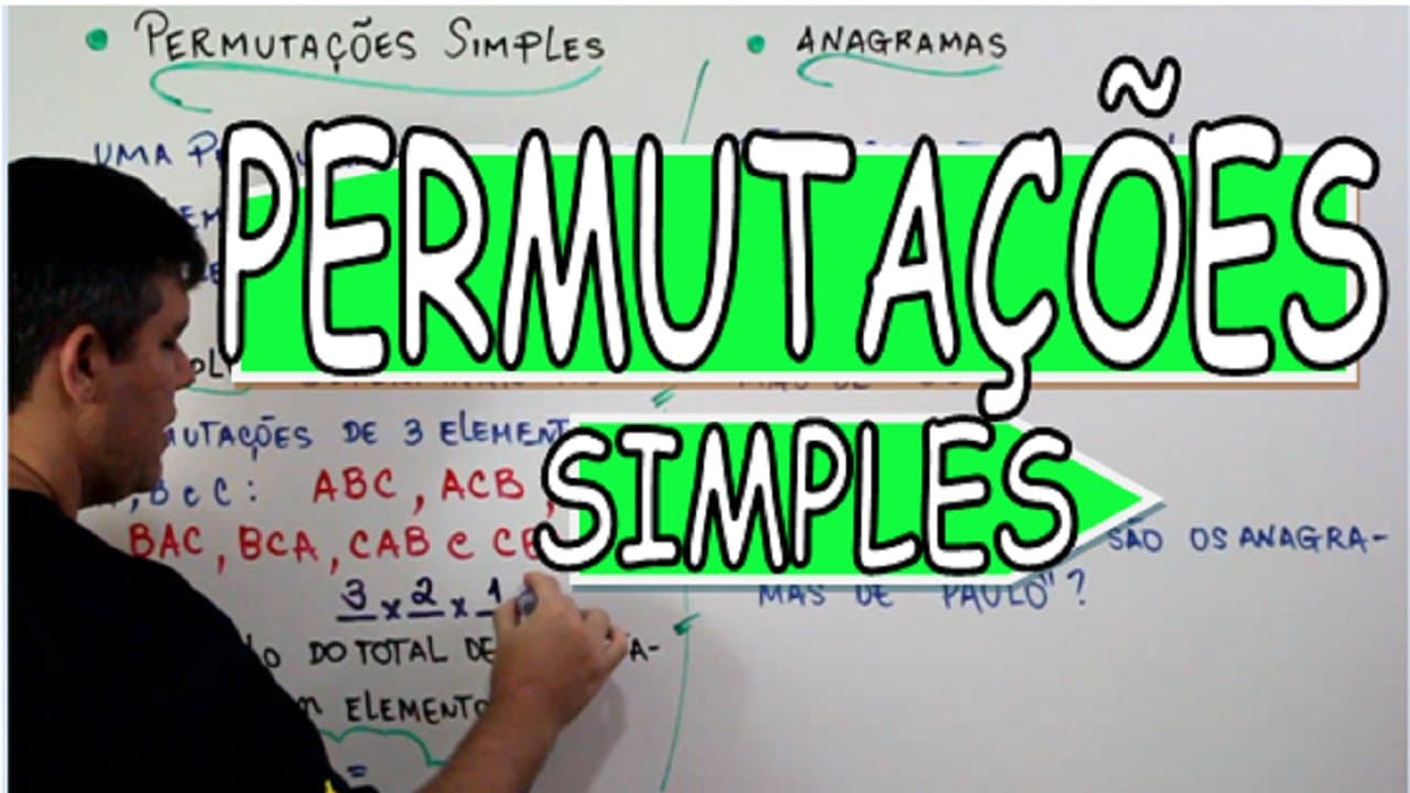 Thumbnail: PERMUTAÇÃO SIMPLES