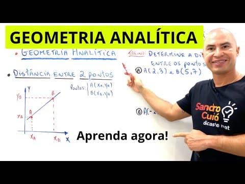 Thumbnail da aula: GEOMETRIA ANALÍTICA | RÁPIDO E FÁCIL