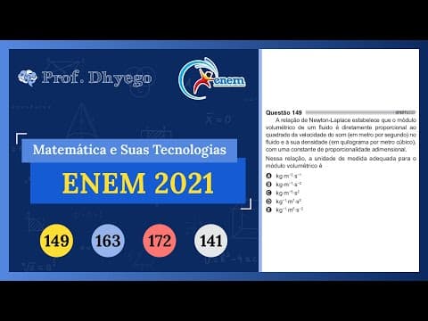 Thumbnail da aula: A relação de Newton-Laplace estabelece que o módulo volumétrico de um fluído é diretamente proporcio