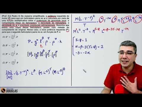 Thumbnail da aula: QUESTÃO DE ANÁLISE DIMENSIONAL | Concurso professor Colégio Pedro II