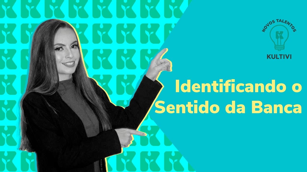 Thumbnail: Identificando o Sentido da Banca | Como Estudar de Forma Eficiente | Kultivi | #09