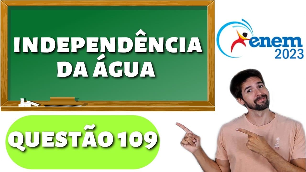 Thumbnail: QUESTÃO ENEM 2023: Durante a evolução das plantas, ocorreu uma transição do ambiente aquático para o