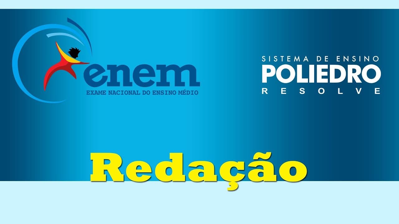Thumbnail: Poliedro Resolve Enem 2013 - Redação