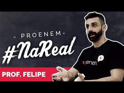 Thumbnail da aula: Na Real | MATEMÁTICA, TEATRO OU LETRAS? | Prof. Felipe Moraes