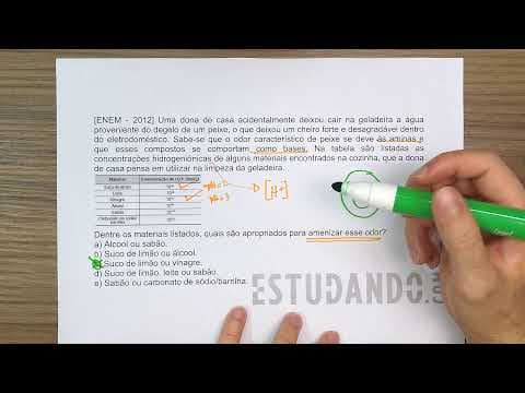 Thumbnail da aula: RESOLVENDO QUESTÕES DE QUÍMICA | ENEM 2012 | AO VIVO - PARTE 1