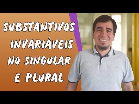 Thumbnail da aula: Aula de Espanhol: Substantivos Invariáveis no Singular e Plural - Brasil Escola