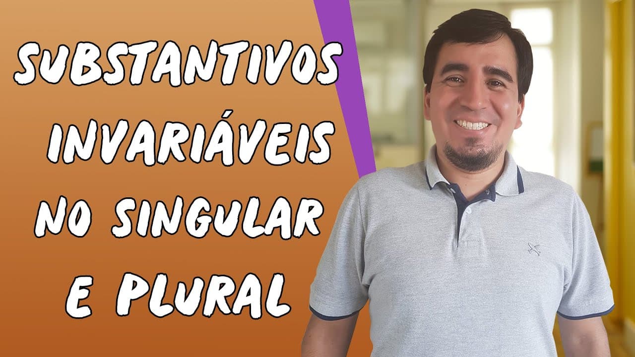 Thumbnail: Aula de Espanhol: Substantivos Invariáveis no Singular e Plural - Brasil Escola