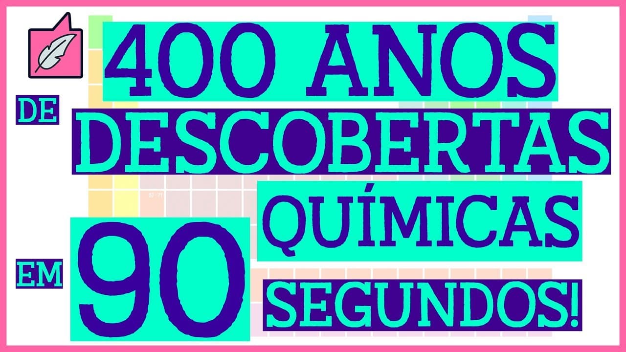 Thumbnail: Tabela Periódica: Elementos QUÍMICOS em ordem cronológica!