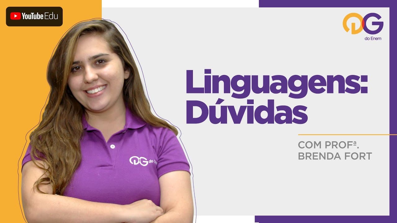 Thumbnail: Linguagens com Brenda Fort