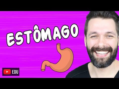 Thumbnail da aula: ESTÔMAGO - Anatomia e Funções - Sistema Digestório | Biologia com Samuel Cunha