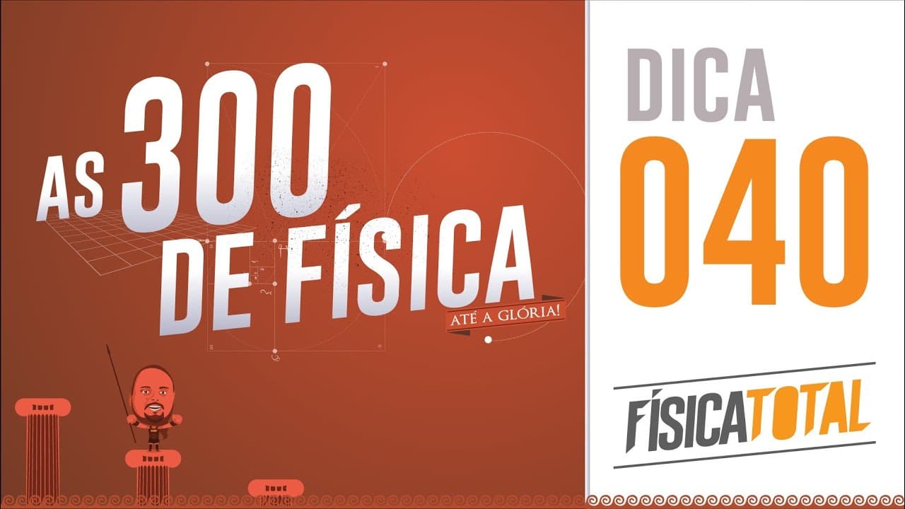 Thumbnail: 300 de Física - Revisão Completa 040 - MCU (aceleração centrípeta)